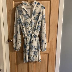 Yumi Kim short lined flower dress size S